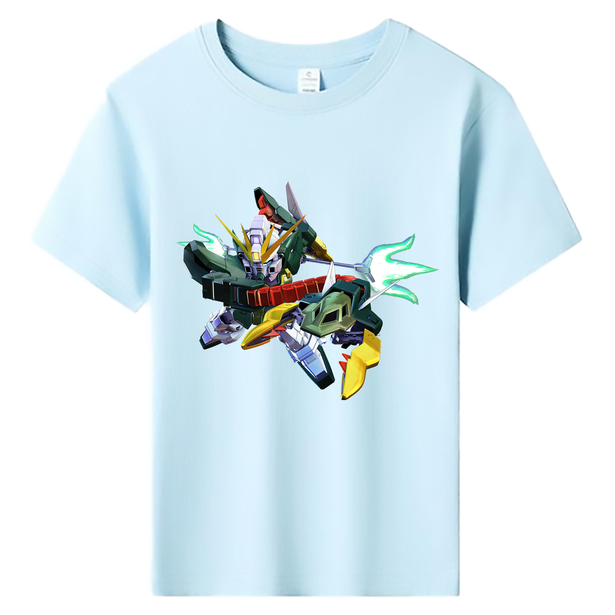 （画像用） 機動戦士ガンダム Mobile Suit Gundam 綿100％キッズTシャツ（フロントプリント）